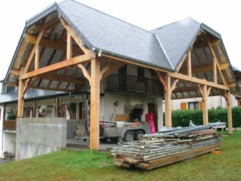 extension d'une maison habitation BoisVert